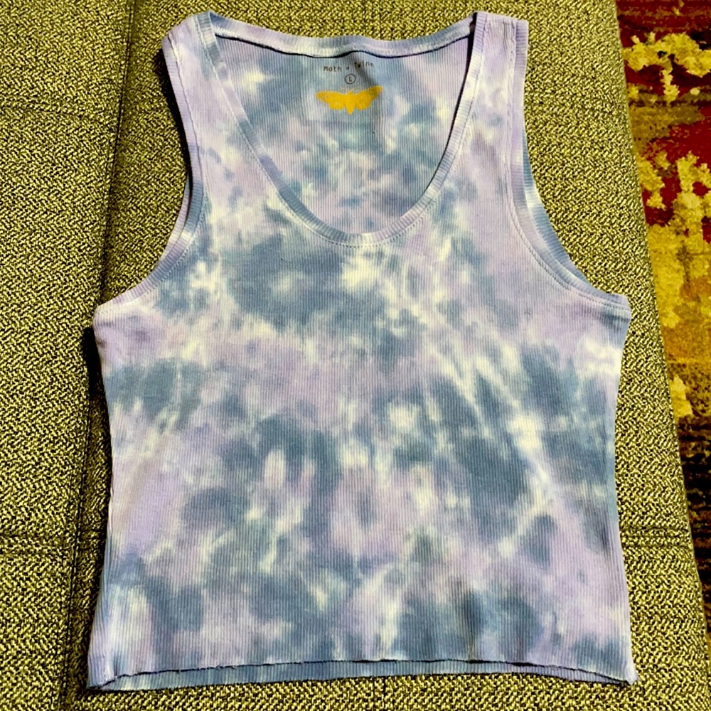 Moth + Twine Cropped Rib Tank New!